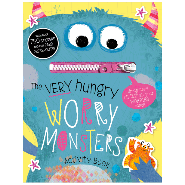 The Very Hungry Worry Monsters - Sticker Activity Book