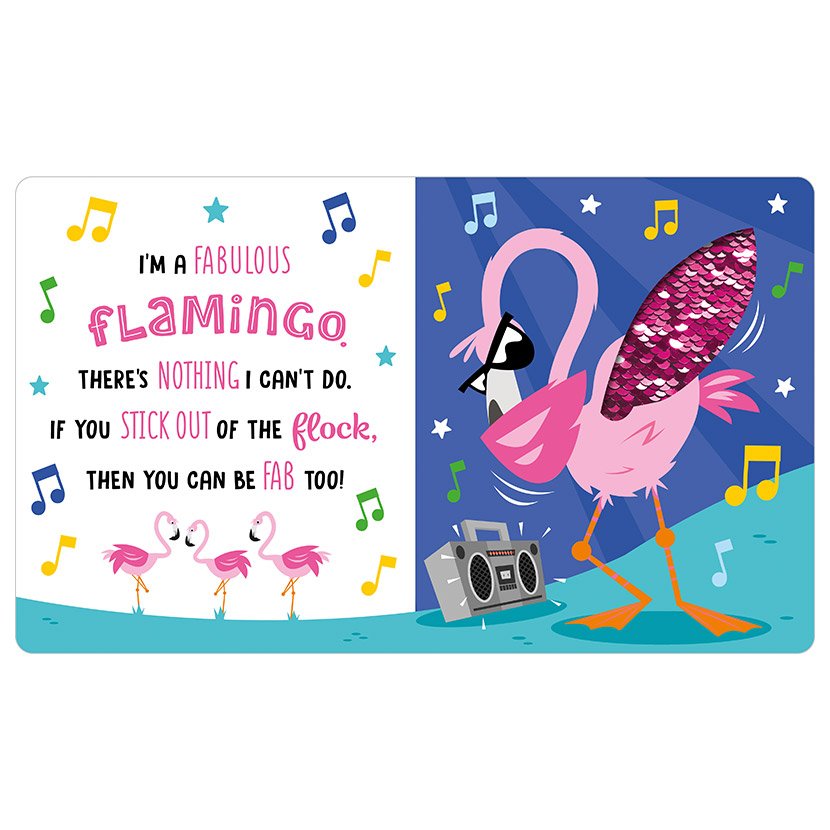 Be Fabulous Like a Flamingo Book