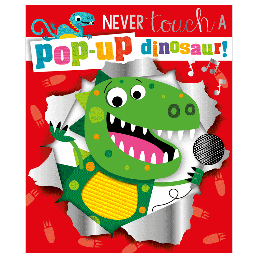 Never Touch a Pop-Up Dinosaur! Book