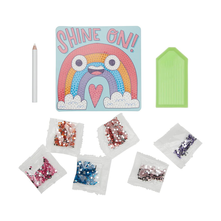 OOLY | Razzle Dazzle DIY Gem Art Kit - Rad Rainbow