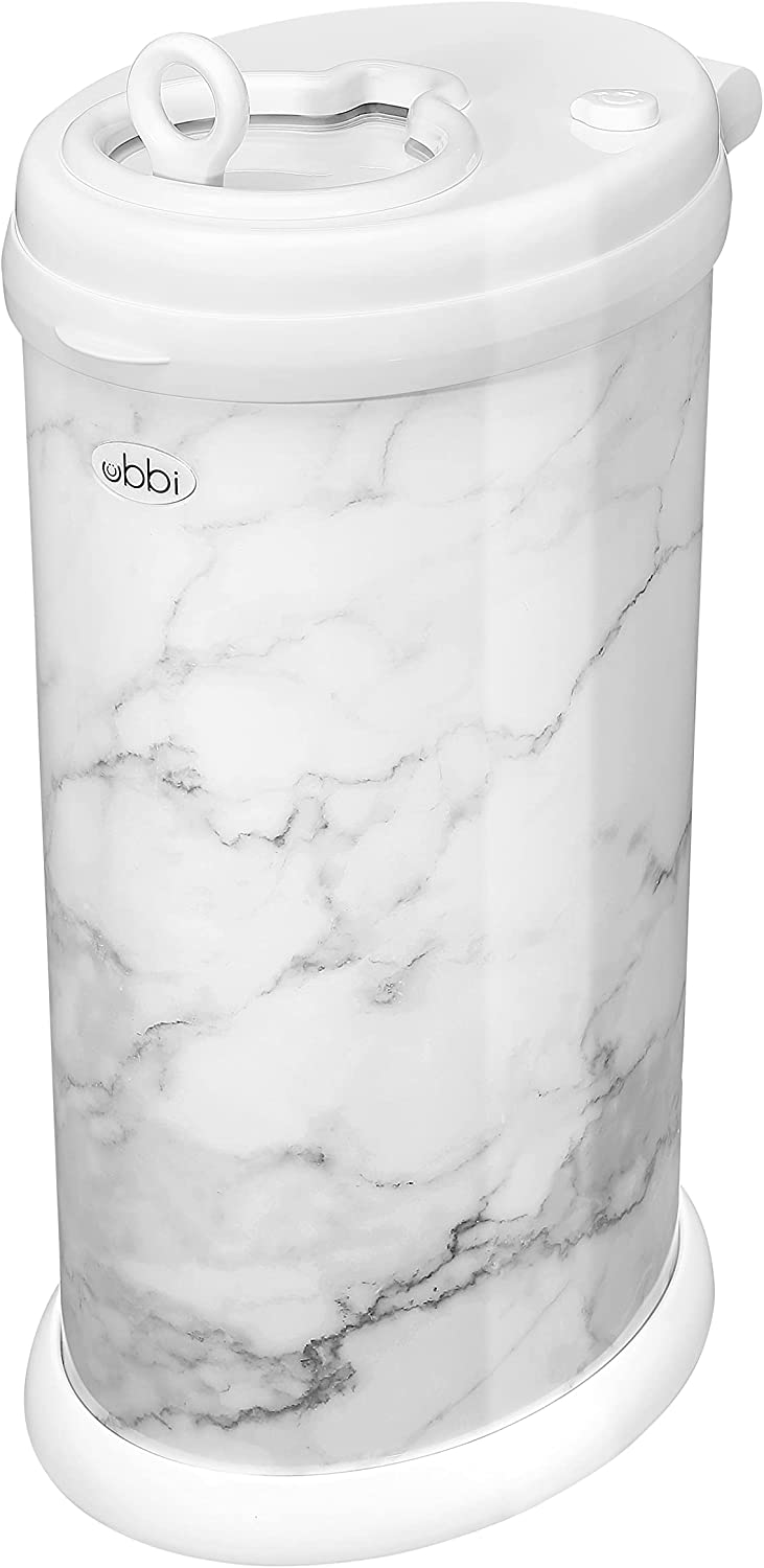Ubbi | Diaper Pail - Marble