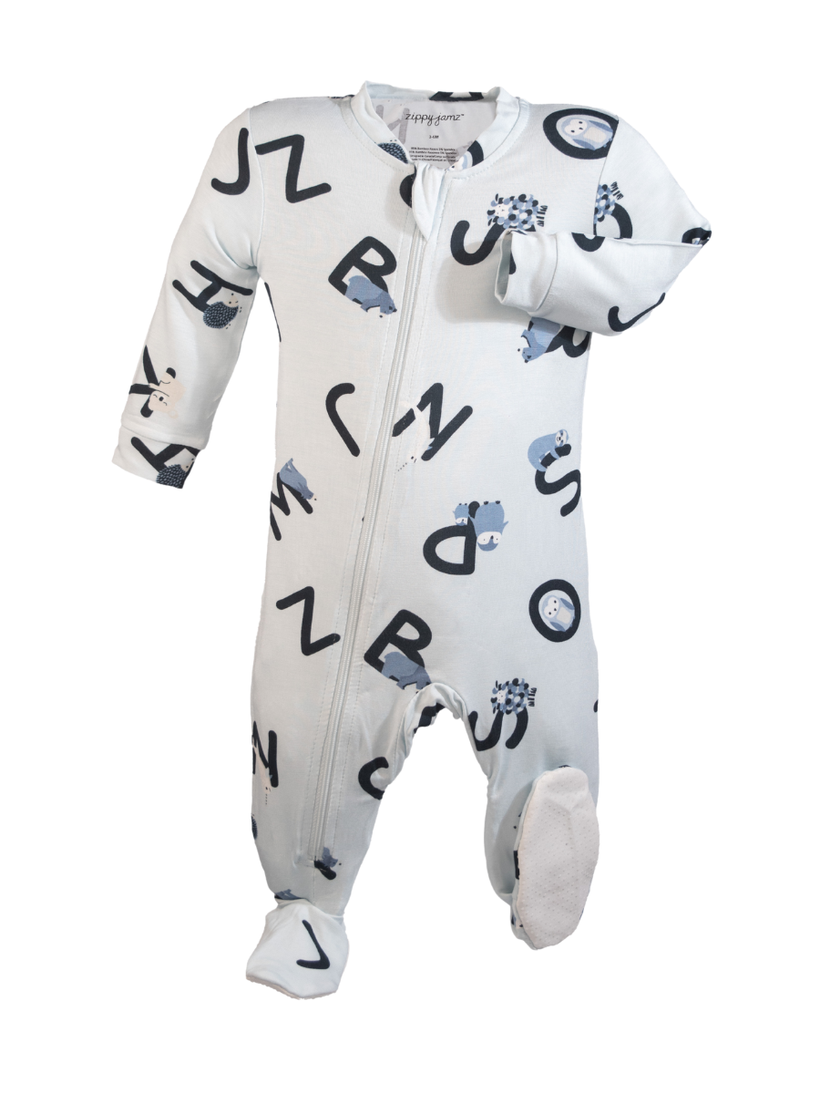 Zippy Jamz | AlphaJamz Blue Bamboo Sleeper