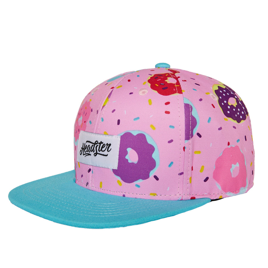 Headster | Duh! Donut Snapback Hat - Pink