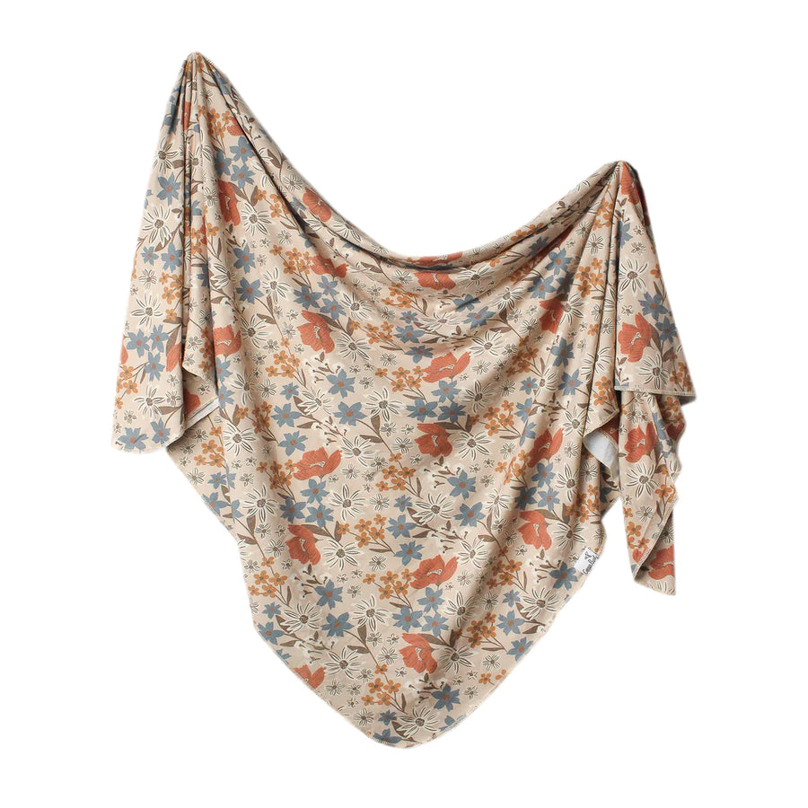 Copper Pearl | Knit Swaddle Blanket - Eden