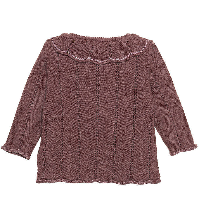Minymo | Knitted Cardigan - Rose Taupe