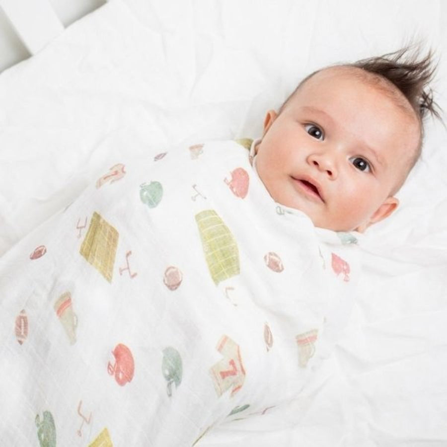 Lulujo | XL Swaddle - Football