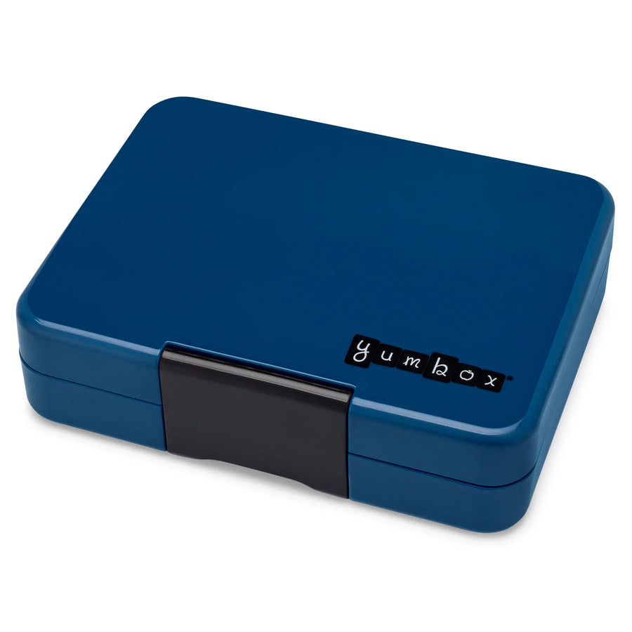 Yumbox | Snack 3 Compartment Bento Box - Monte Carlo Blue