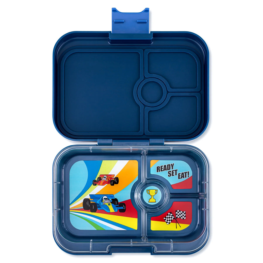 Yumbox | Panino 4 Compartment Bento Box - Monte Carlo Blue