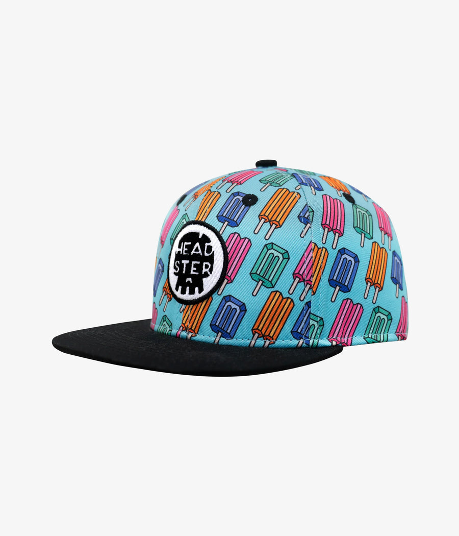 Headster | Pop Neon Snapback Hat - Blue