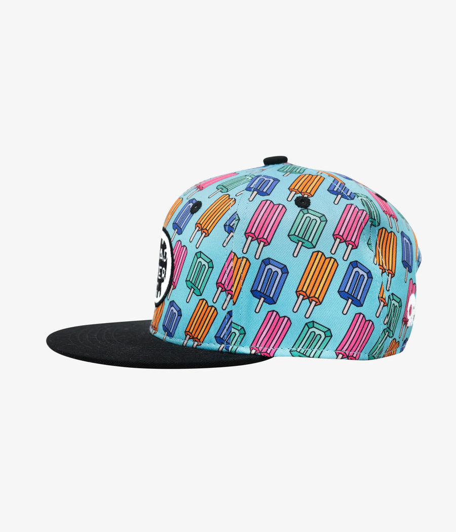 Headster | Pop Neon Snapback Hat - Blue