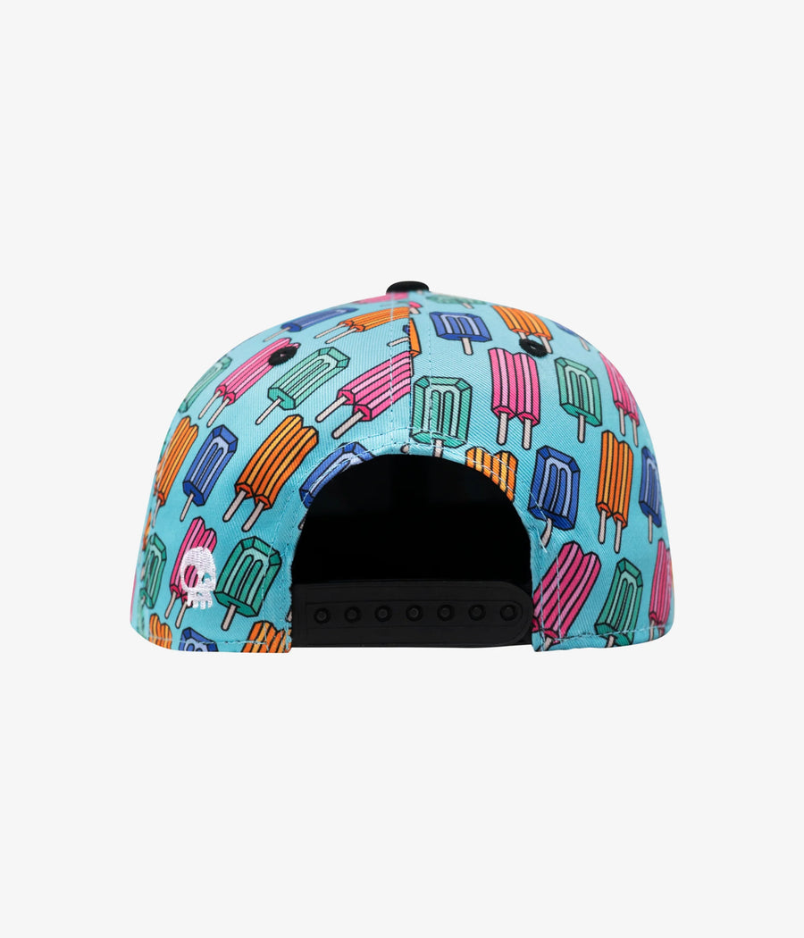 Headster | Pop Neon Snapback Hat - Blue