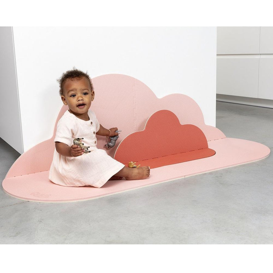 Quut | Head in the Clouds Small Playmat - Blush Rose