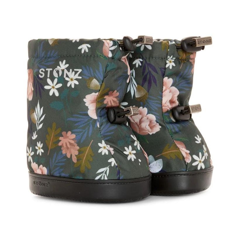 Stonz | Toddler Puffer Booties - Woodland