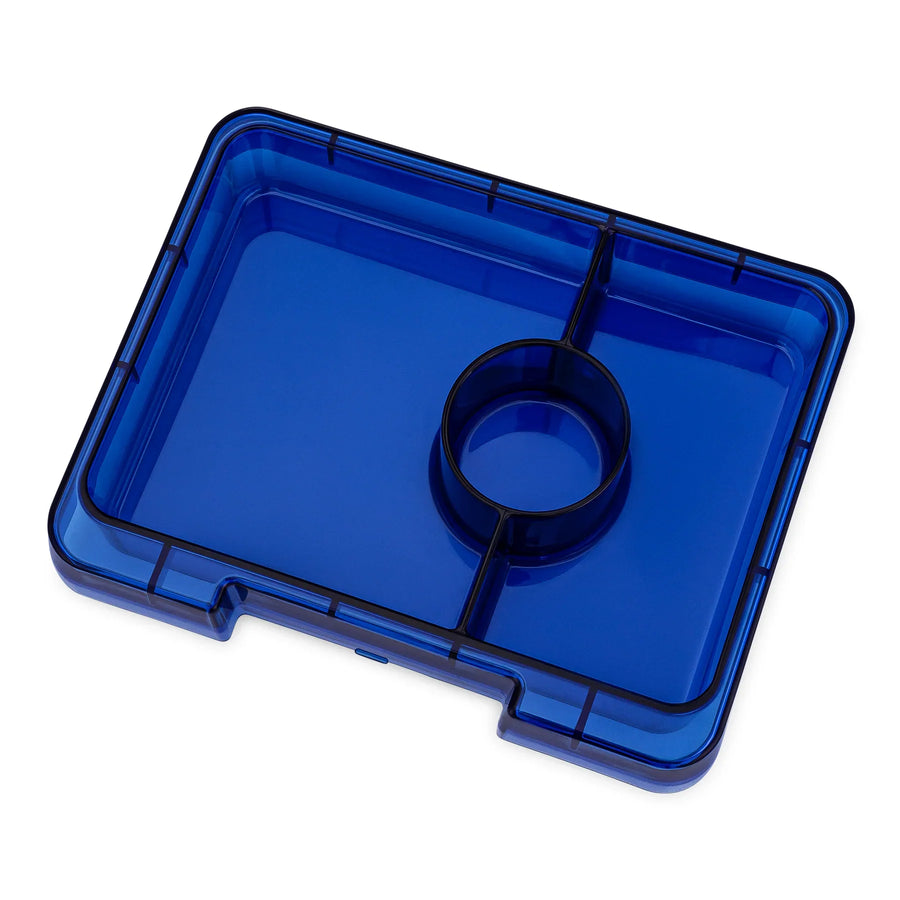 Yumbox | Snack 3 Compartment Bento Box - Monte Carlo Blue