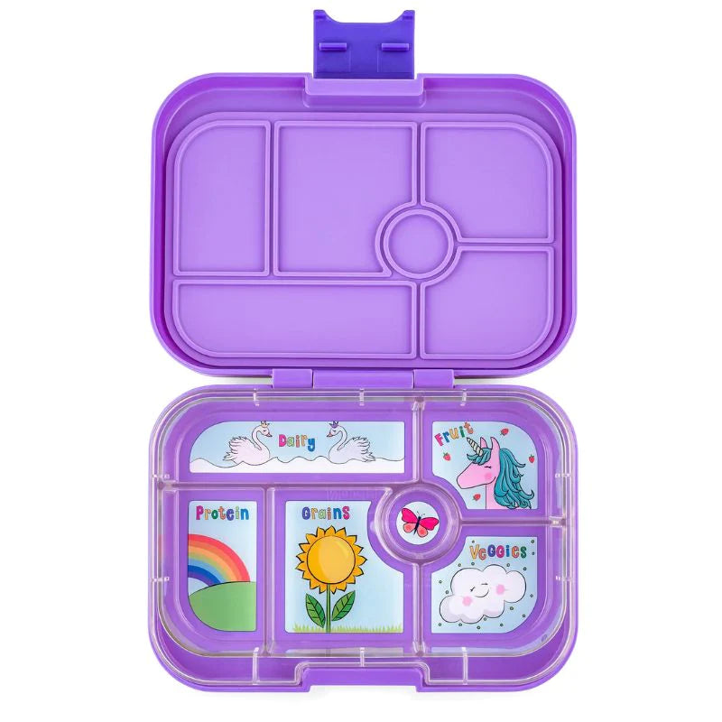 Yumbox | Original 6 Compartment Bento Box - Dreamy Purple