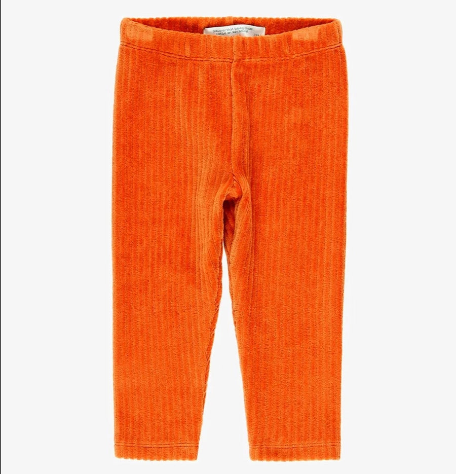 Boboli | Orange Corduroy Leggings
