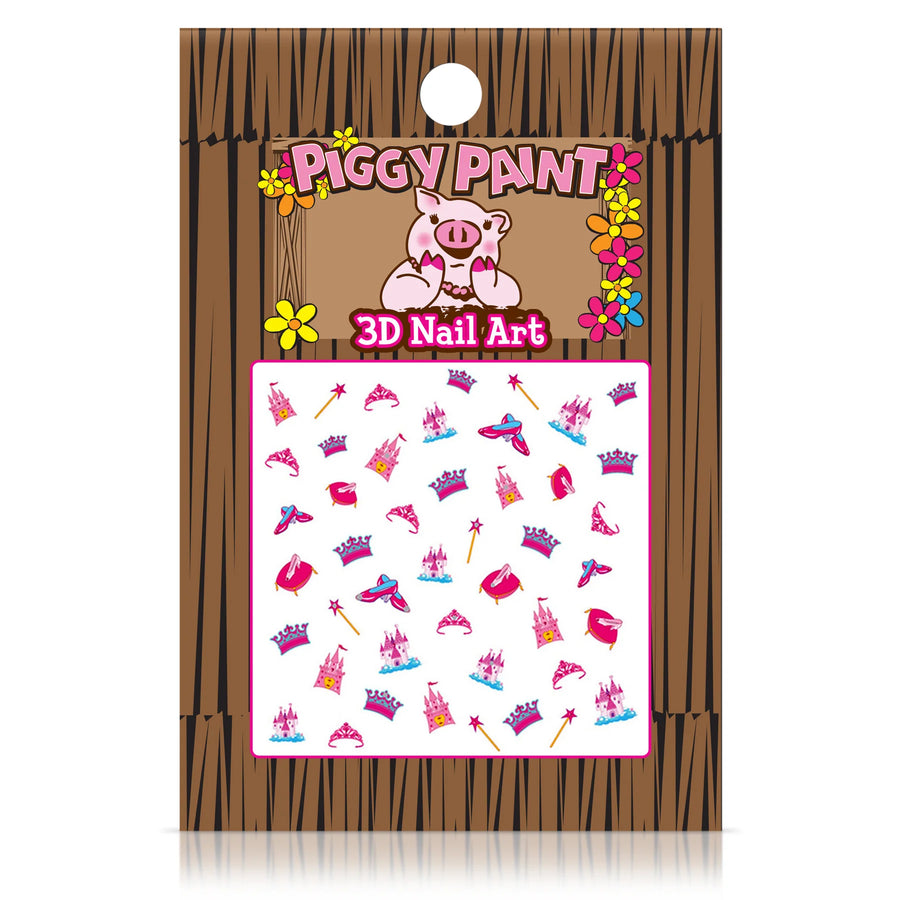 Piggy Paint | 3D Princess Nail Art