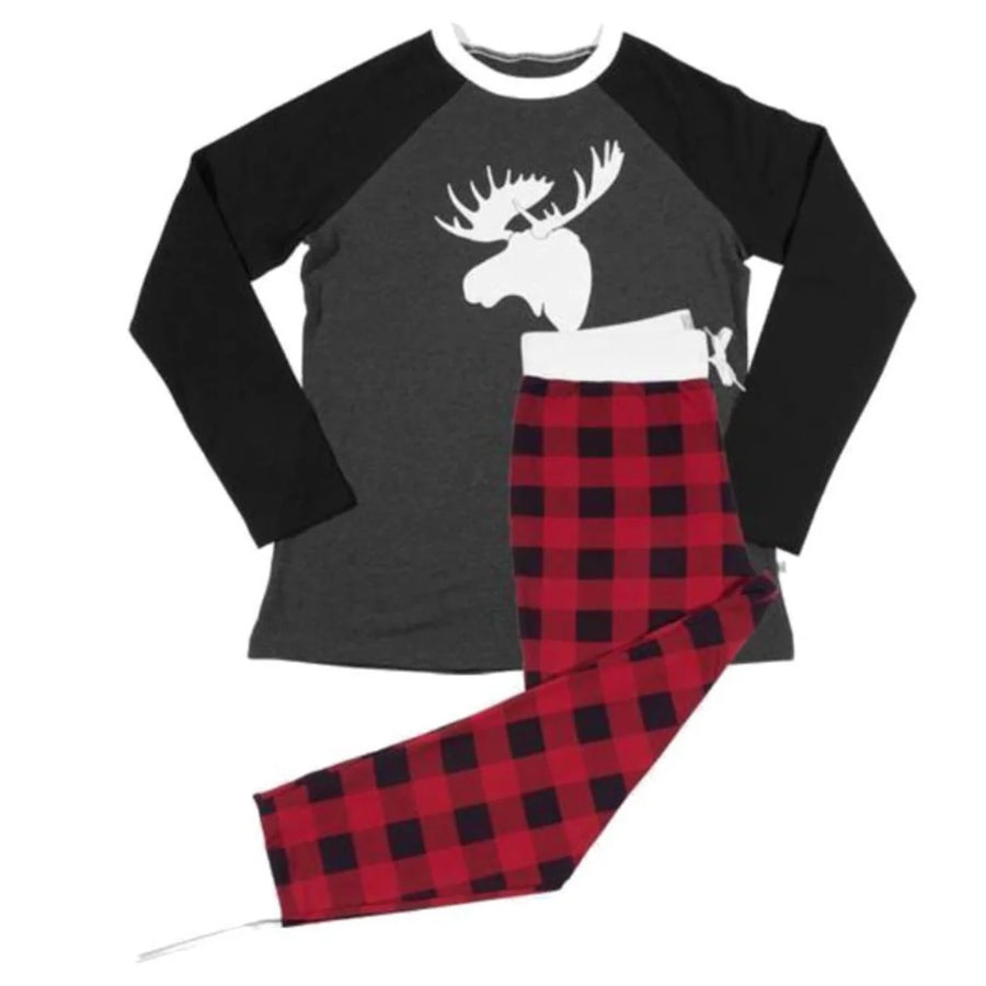 Lola & Taylor | Country Moose Pajama Set