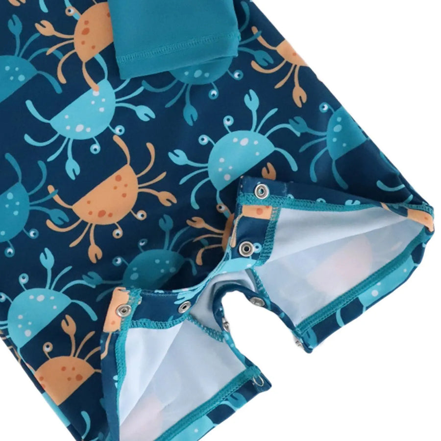 Calikids | One-Piece Crab Bathing Suit