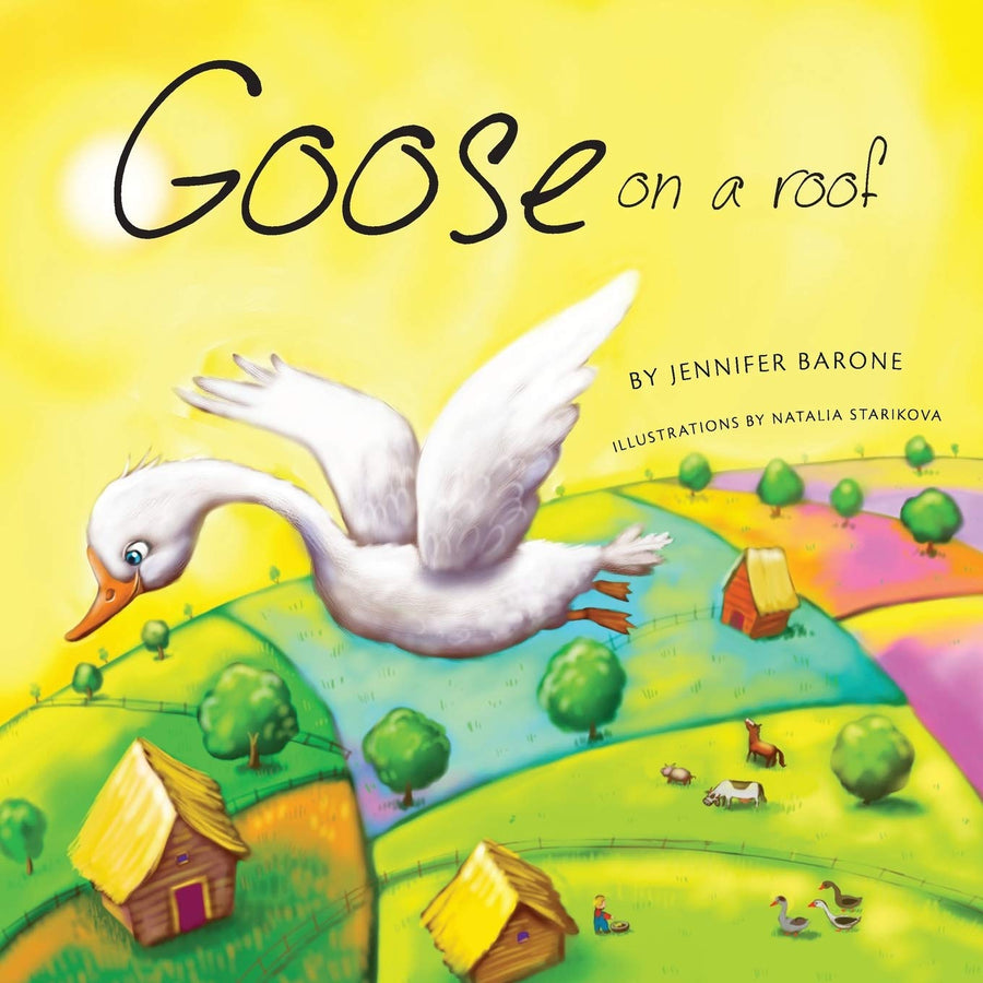Goose on a Roof by Jennifer Barone