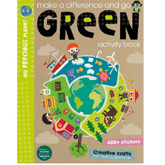 Make a Difference and Go Green - activity book