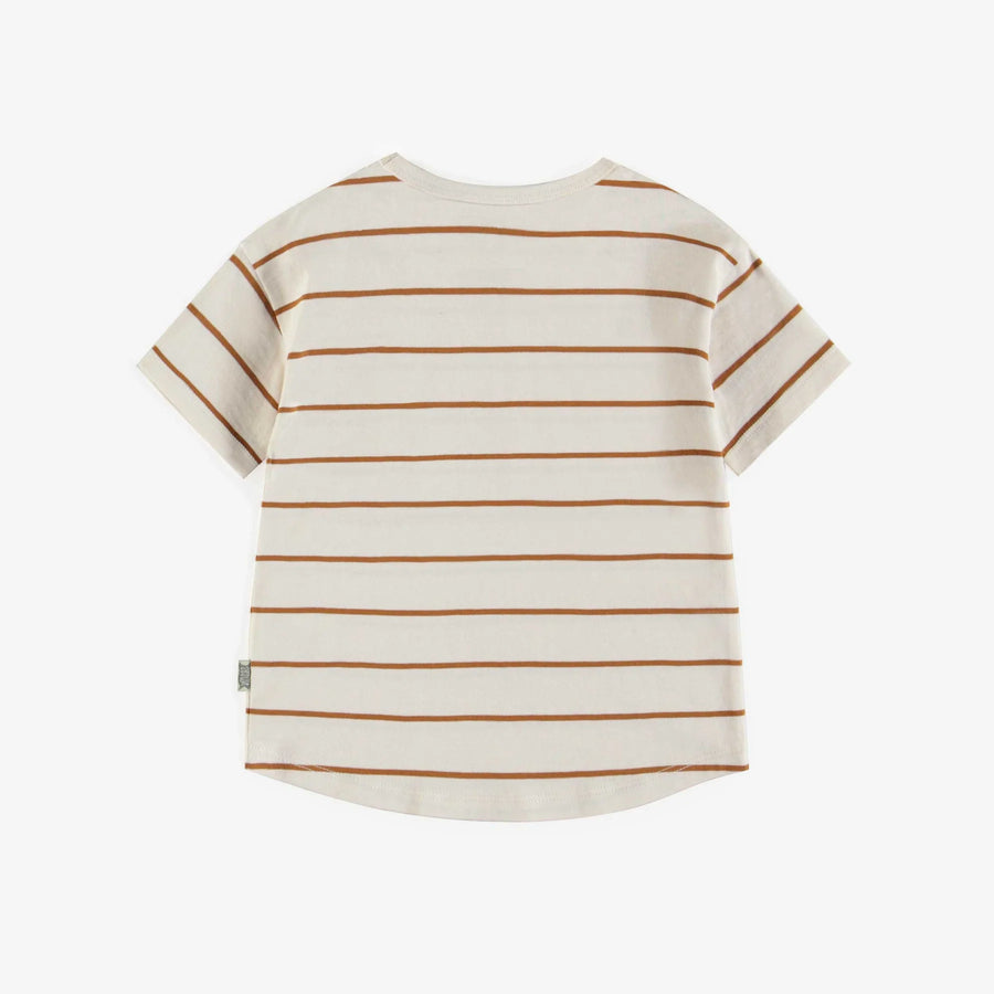 Souris Mini | Brown Striped T-Shirt
