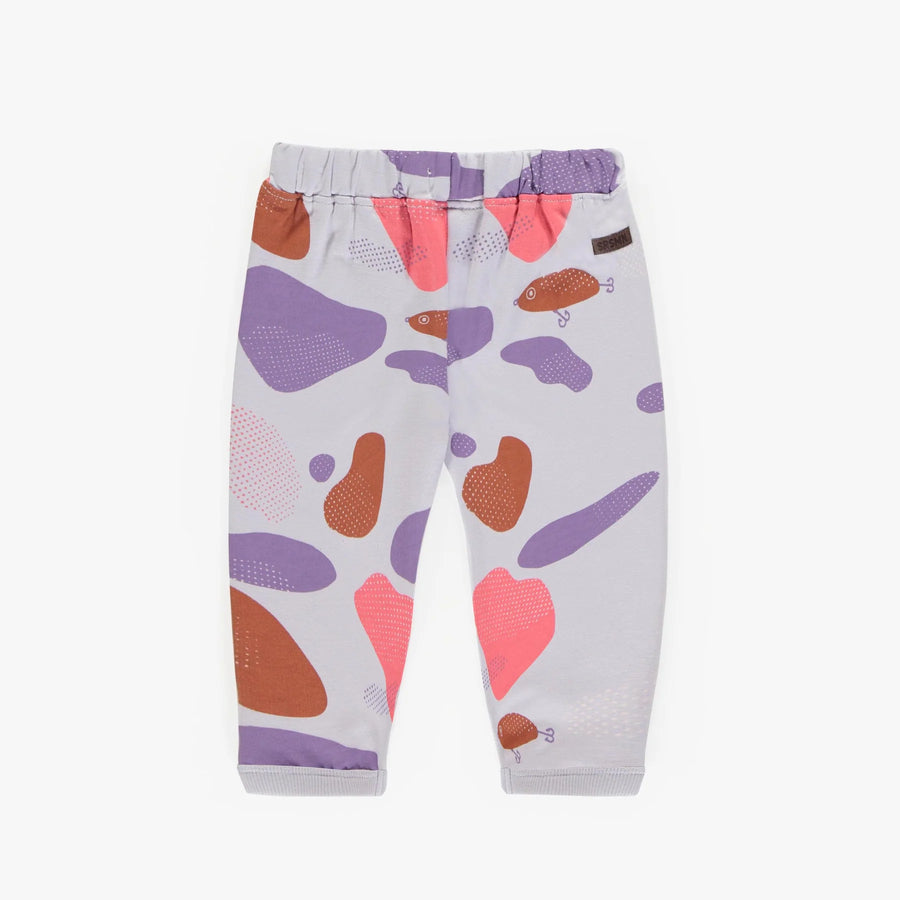Souris Mini | Spotted Purple Jogging Pants