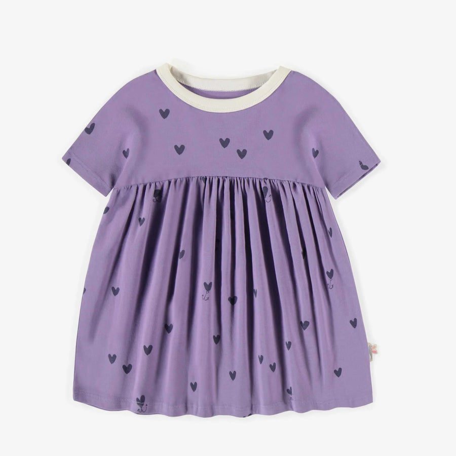 Souris Mini | Purple Heart Dress