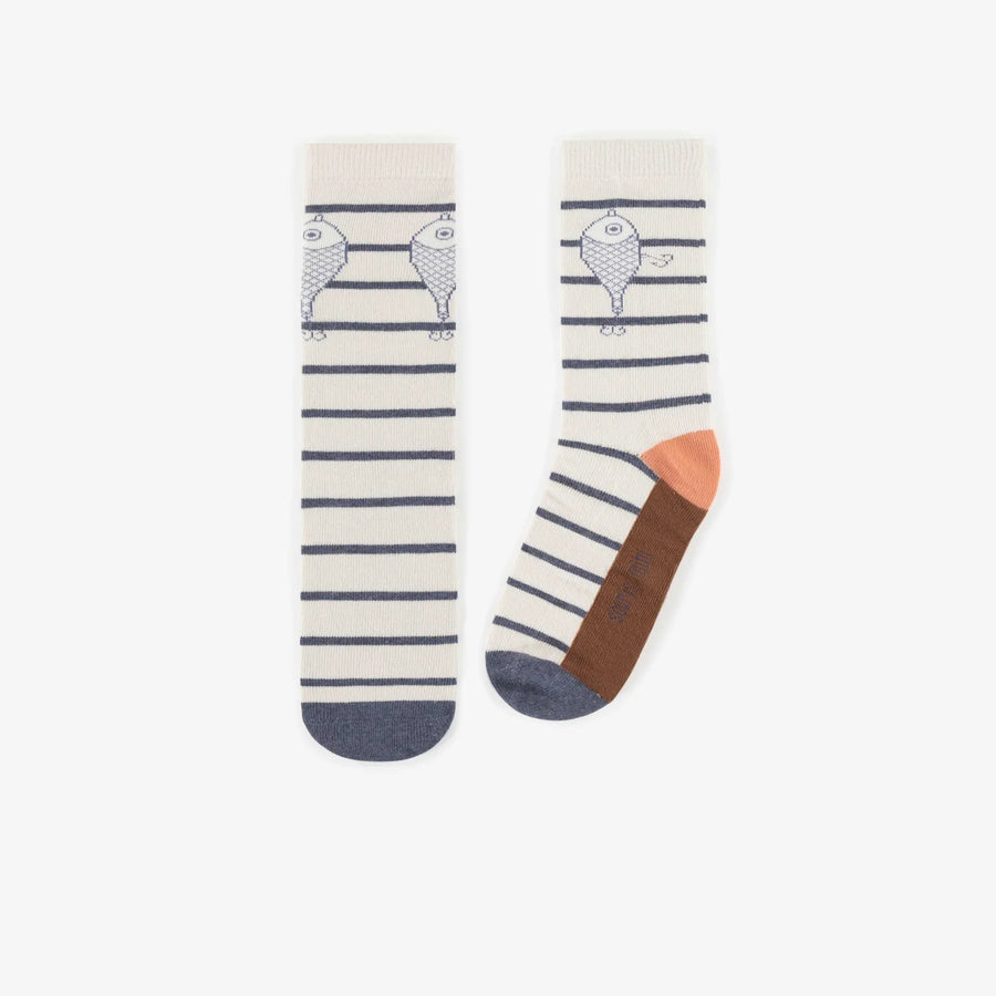 Souris Mini | Stripe Fish Socks