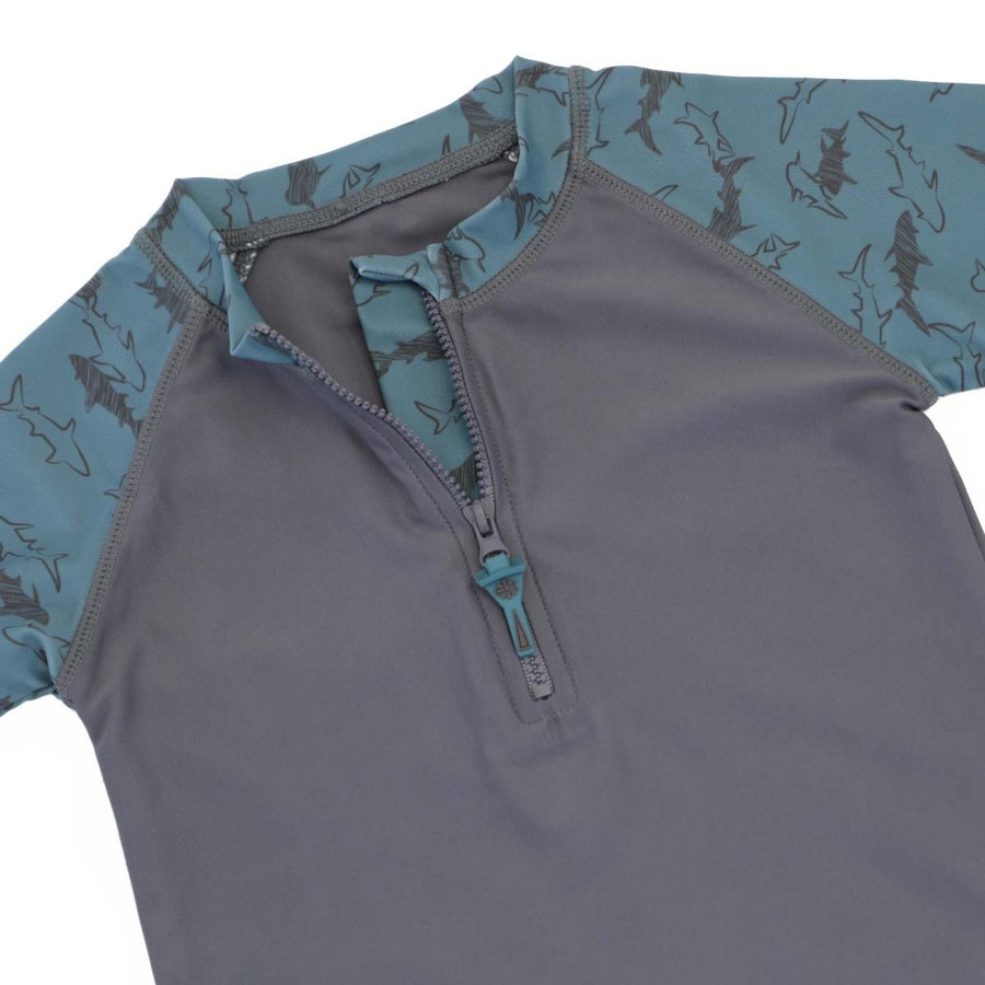 Calikids | Shark Long Sleeve Swim Shirt